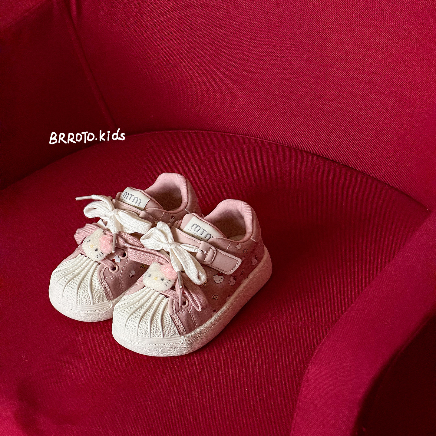 【新年限定】儿童贝壳头板鞋2026新款女童卡通运动鞋宝宝学步鞋主图