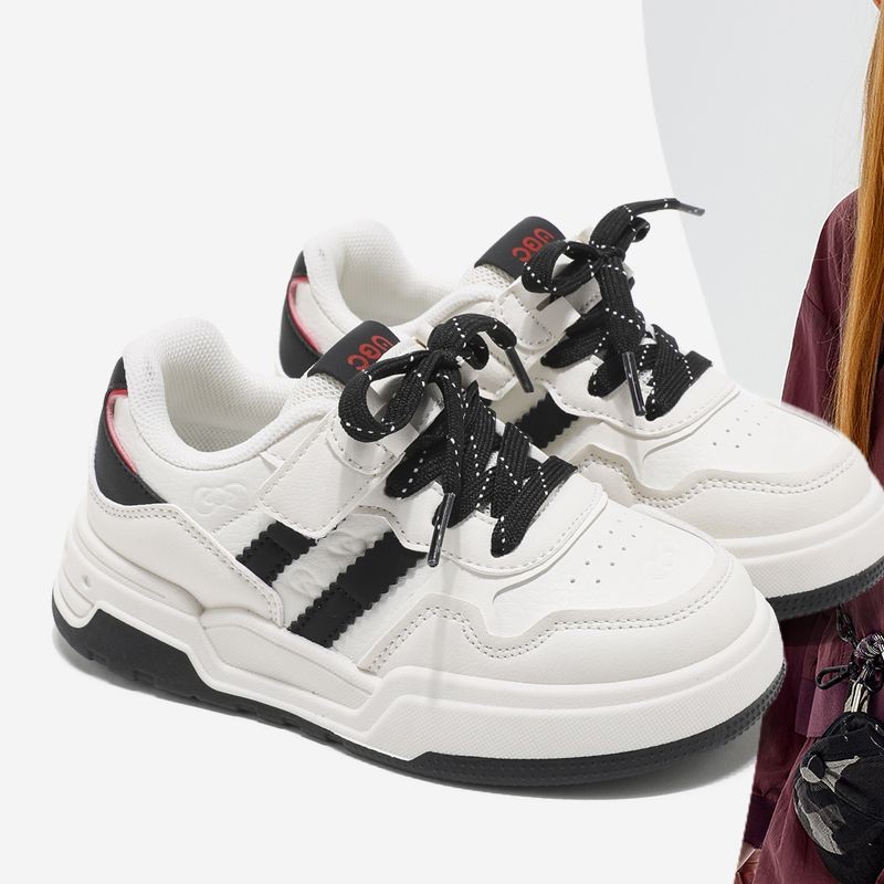 【悠悠专属】儿童春季新款男女童百搭小白鞋时尚休闲板鞋61060ZA主图