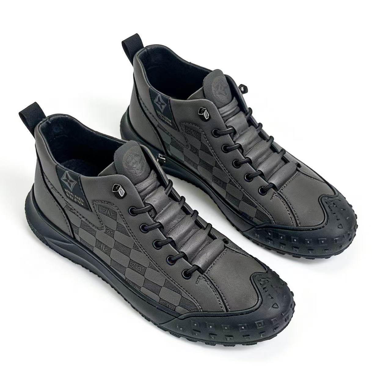 （大小妹）彤彤 新款男士薄绒真皮绑带商务鞋78635#1.19跑单限购主图