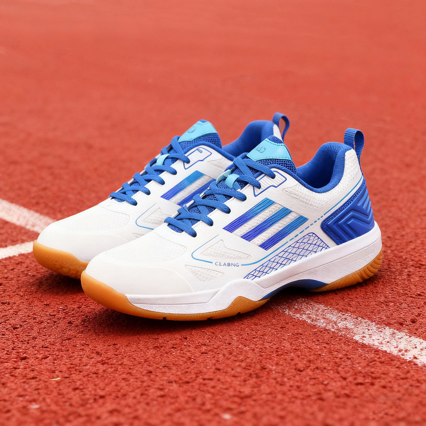 男鞋青少年透气网面运动鞋减震超轻便网球鞋防滑软底专业羽毛球鞋主图