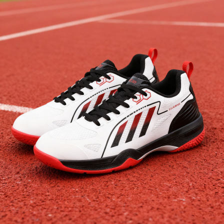 青少年透气不闷脚羽毛球鞋超轻防滑男士鞋子耐磨牛筋底男款网球鞋