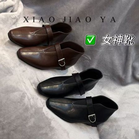 26春XIAOJIAOYA【女神靴】“轻奢风高级感设计时装短靴”（跟高5筒高8）