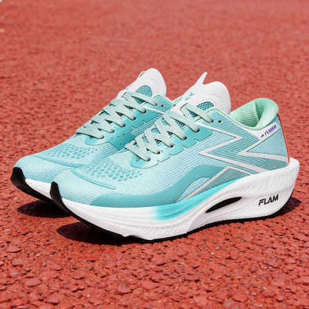 初中生男生运动鞋轻便减震体考专用青少年大童防滑爆米花软底跑鞋