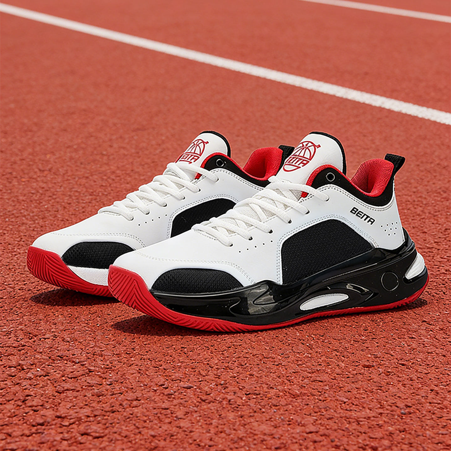 鞋子男鞋初中生耐磨专业实战篮球鞋稳定防滑青少年超轻高帮运动鞋主图