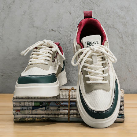 2026新款鞋子男潮鞋百搭高级感休闲板鞋青少年学生增高鞋男款防滑