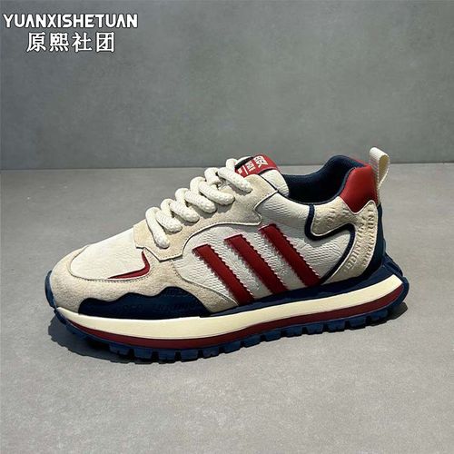 【设计师款】2026春季新款透气百搭休闲舒适洋气时尚轻便男款潮鞋主图