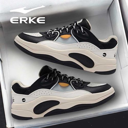 印象熊猫5丨鸿星尔克休闲板鞋2026春季新款男女板鞋百搭休闲鞋潮主图