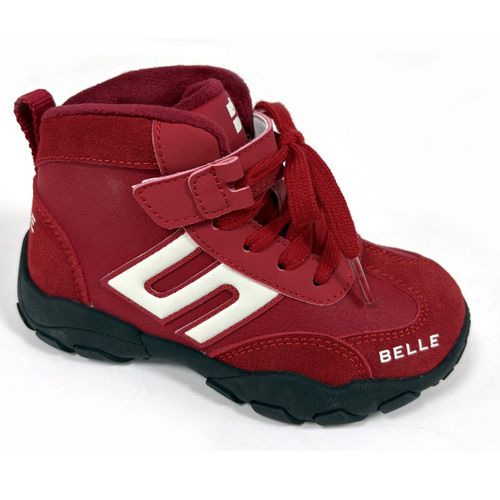 年货节平台领卷再减20【新年款德训鞋】百丽儿童红色休闲运动板鞋防滑男女童鞋主图