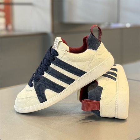 潮牌男鞋冬季高级感运动休闲小白鞋2025新款男士百搭软底阿甘板鞋