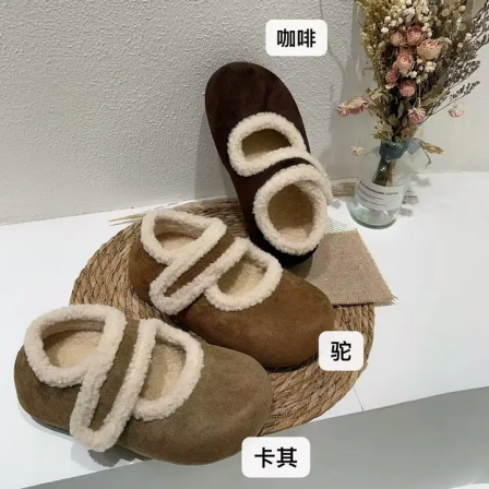 1.21小榴莲【跑单限购】跟高5cm加绒复古百搭勃肯鞋1989-2 K801