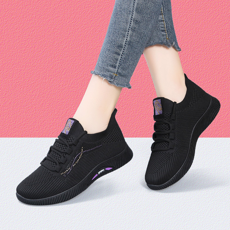 新款老北京布鞋女2026春季新款软底不累脚黑色厨房工作上班防滑鞋主图