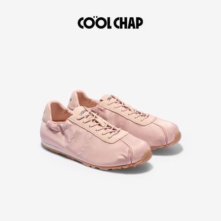 Coolchap梵星系列时尚休闲鞋舒适百搭缎面闪光德训鞋