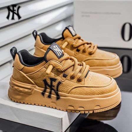 FN新品男鞋2026秋新款厚底增高级感小白鞋男款透气百搭休闲鞋板鞋