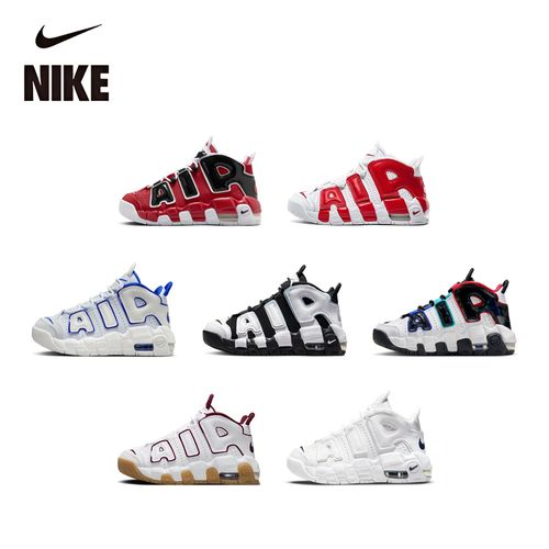 NIKE/耐克Uptempo皮蓬中帮篮球鞋春季复古舒适儿童缓震休闲运动鞋主图