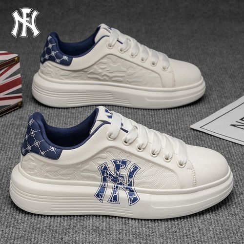 FN男鞋爆款2026新款秋季皮面户外防水防滑透气软底男板鞋小白鞋潮主图