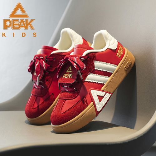 匹克儿童运动鞋男童女童耐磨防低帮学生复古运动板鞋DEK54750B主图