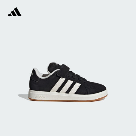 小童GRAND COURT 00s EL C休闲板鞋新款adidas阿迪达斯官方轻运动