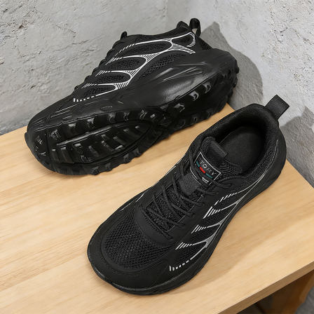 男鞋大尺码47不挤脚大头鞋透气户外运动鞋男士加宽舒适软底宽头板鞋