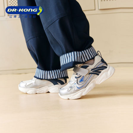 Dr.Kong江博士男童鞋2026春季新款轻便透气魔术贴宝宝儿童学步鞋