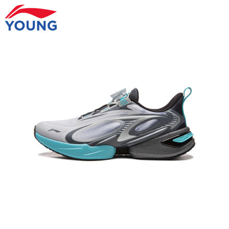 李宁儿童跑步鞋男童2026春季新款蜻跃女大童青少年学生减震运动鞋