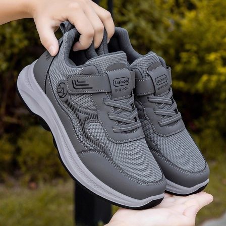 张凯丽老人防滑防摔鞋老年人专用爸爸鞋中老年舒适不累脚运动鞋子