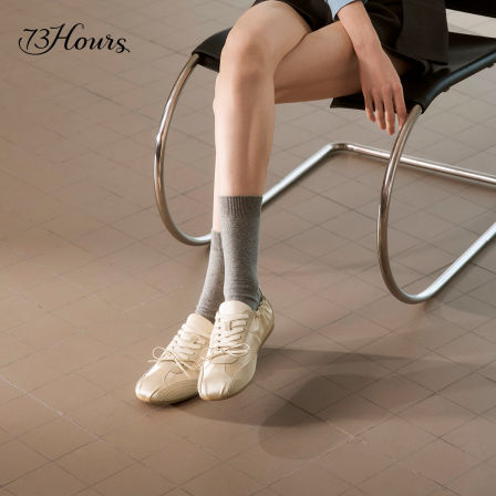 【直播退换货专用】73hours女鞋假期富人芭蕾平底鞋德训鞋