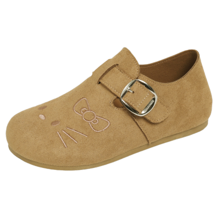 复古全包勃肯鞋女2026新款春季爆款博肯单鞋一脚蹬平底防滑孕妇鞋