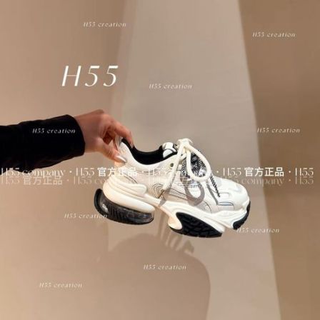 H55-26ss“鎏光方舟”轻奢气囊老爹鞋7cm58-3199-GZ