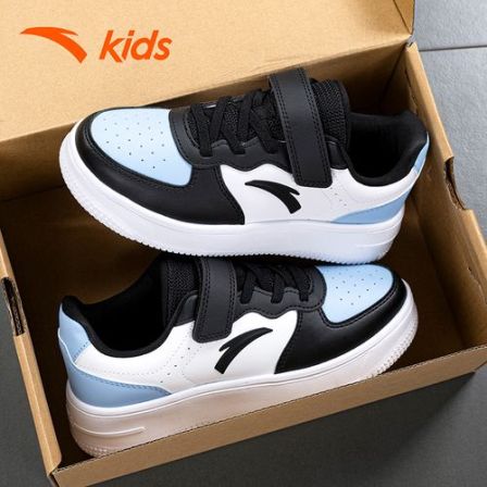 安踏儿童官方旗舰小白鞋大童运动鞋2025年新款白色6-12岁休闲板鞋