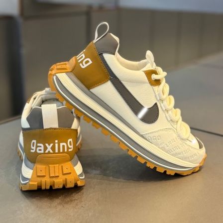 品牌男鞋秋冬潮牌新款时尚休闲百搭低帮鞋轻便软底防滑舒适运动鞋