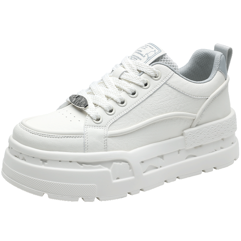 马克华菲男鞋设计师新款小白鞋男款潮流板鞋增高休闲鞋子厚底潮鞋主图