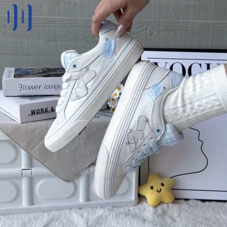 顽刻ollieskate软糖星星配色冬季校园风W系列低帮男女国潮滑板鞋