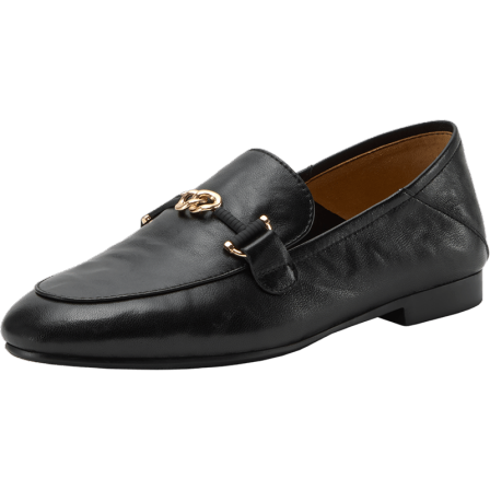 【K姐推荐】Bata时尚羊皮一脚蹬乐福鞋17527AA6