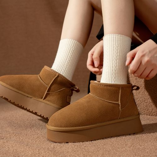 冬季防滑短筒时尚雪地靴秋冬加厚雪地靴XSJ-705主图