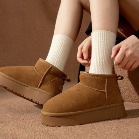 冬季防滑短筒时尚雪地靴秋冬加厚雪地靴XSJ-705