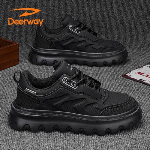 德尔惠男鞋夏季韩版低帮运动板鞋青少年原创设计潮流增高休闲潮鞋主图