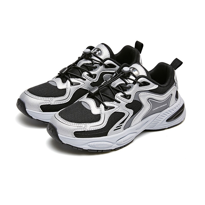 安德玛儿童冬季运动老爹耐磨舒适休闲跑鞋2541677DB主图