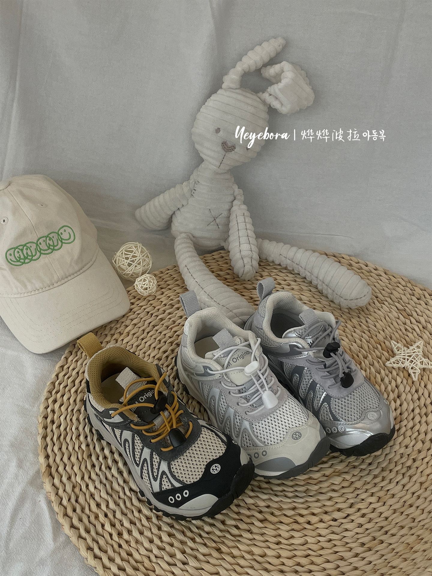 JBM男童春季潮酷芒果头运动鞋2026儿童徒步轻便软底老爹鞋休闲鞋主图