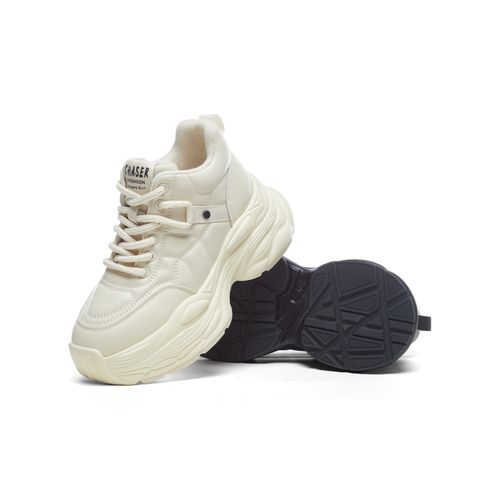 冬季新品百搭系带时尚休闲鞋软底加绒保暖老爹鞋 X 检 2518主图