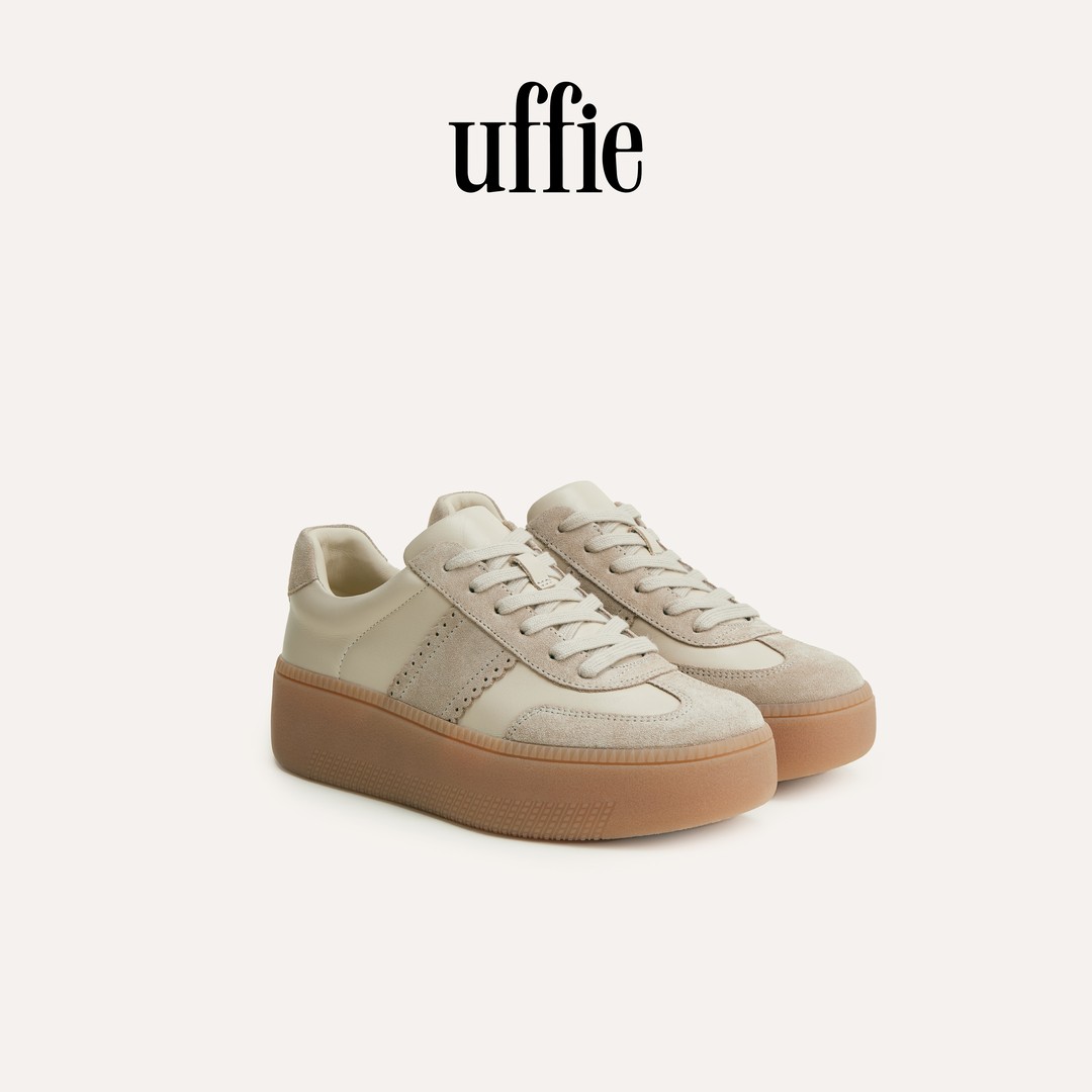 UFFIE于绘 厚底拼接德训鞋主图
