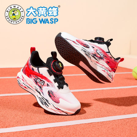 大黄蜂童鞋儿童运动鞋春季新款透气网面休闲鞋轻便软底男童跑步鞋