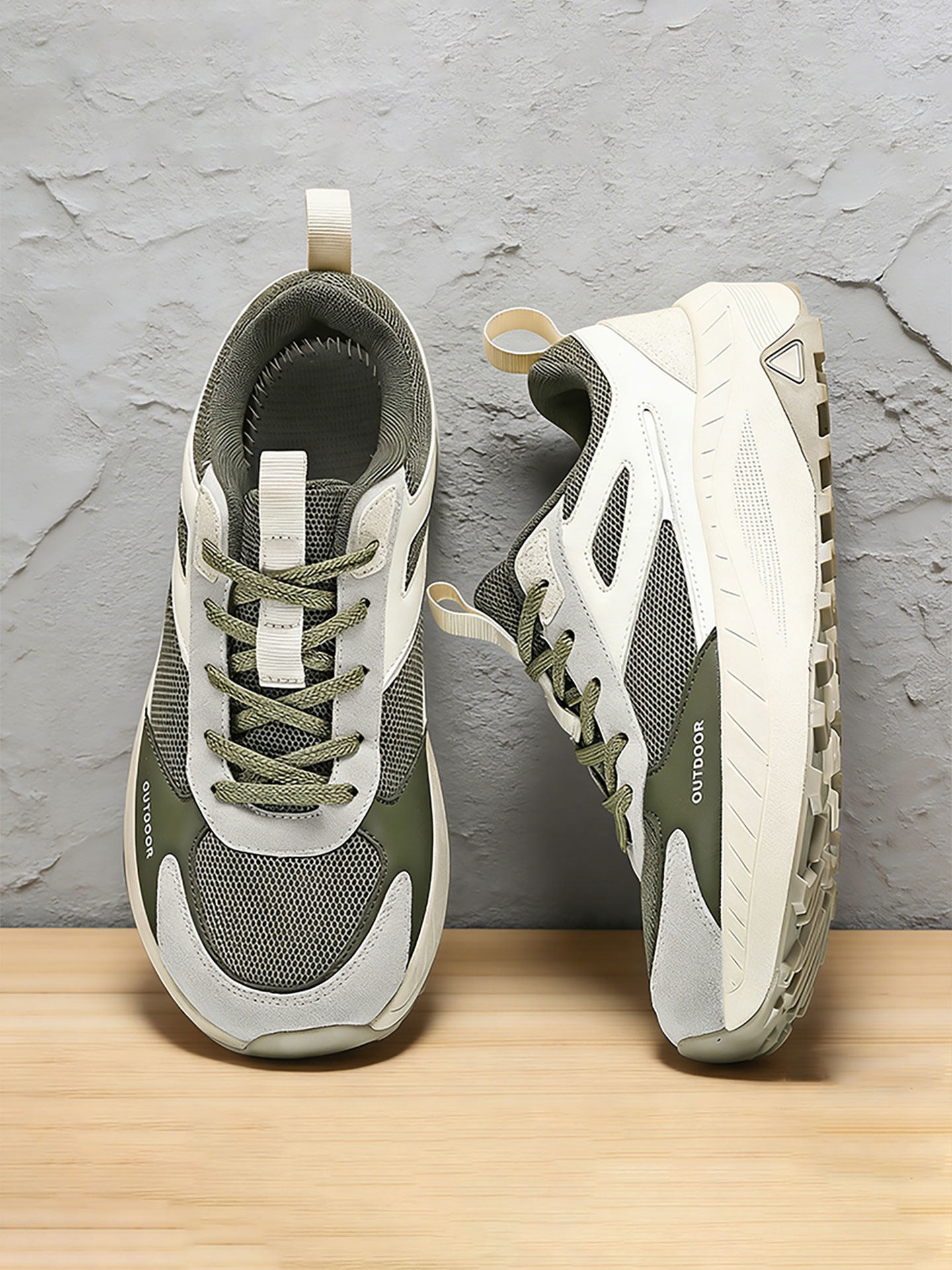 大尺码男鞋47男款宽脚宽头鞋46加大不挤脚透气男户外防滑宽楦运动鞋主图