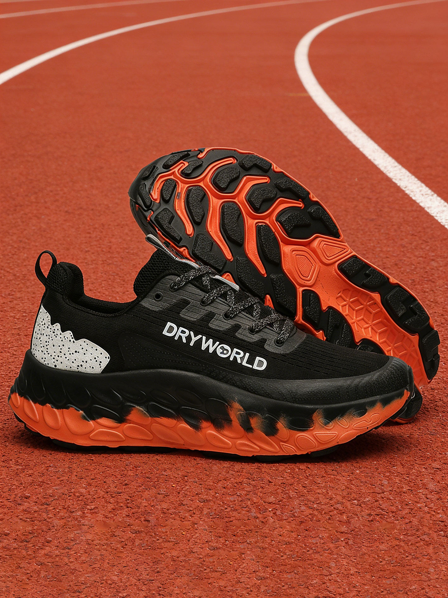 户外鞋百搭男女款飞织透气运动鞋耐磨防滑休闲跑鞋男士徒步登山鞋主图