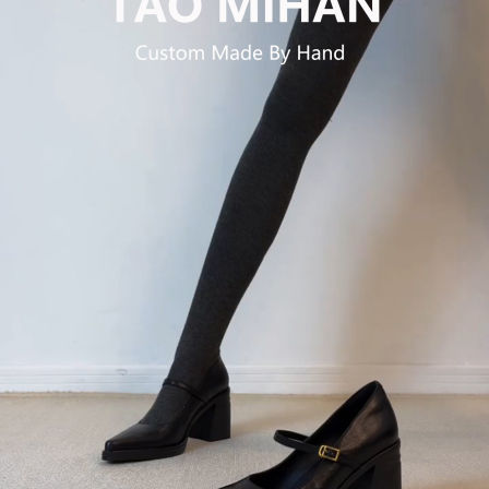 真皮法式不累脚高跟鞋玛丽珍鞋女2026新款黑色小皮鞋尖头粗跟单鞋