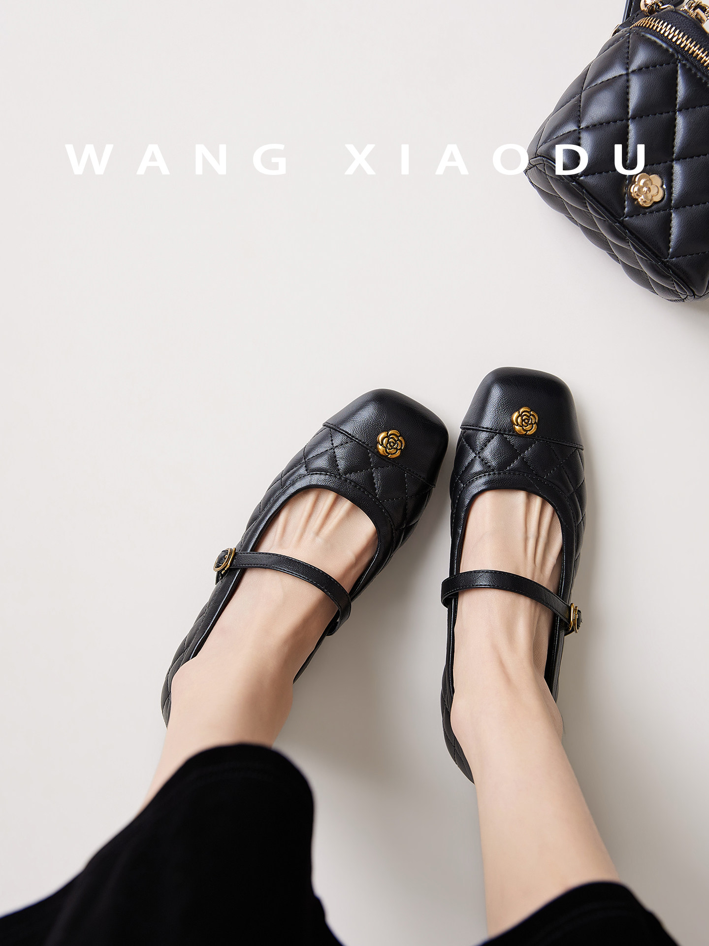 原创【王小毒】玫瑰泡芙●3.5cm内增高~小香风玛丽珍单鞋女复古主图