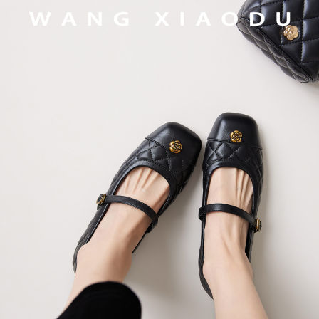 原创【王小毒】玫瑰泡芙●3.5cm内增高~小香风玛丽珍单鞋女复古