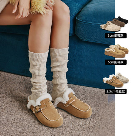 【主播推荐】Toomanyshoes毛毛鞋肉松包勃肯拖鞋