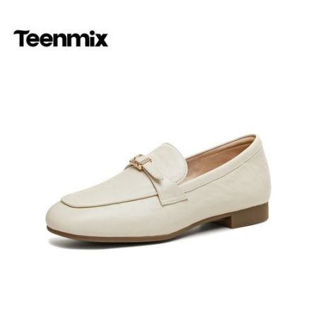 【巴黎游记】天美意春新款商场款舒适百搭潮流单鞋女乐福鞋CPC16AA6