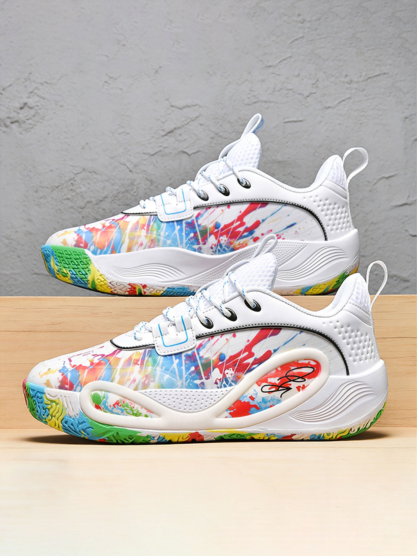 鞋子男款专业减震运动男生鞋子透气不脚臭跑鞋学生耐磨防滑篮球鞋主图