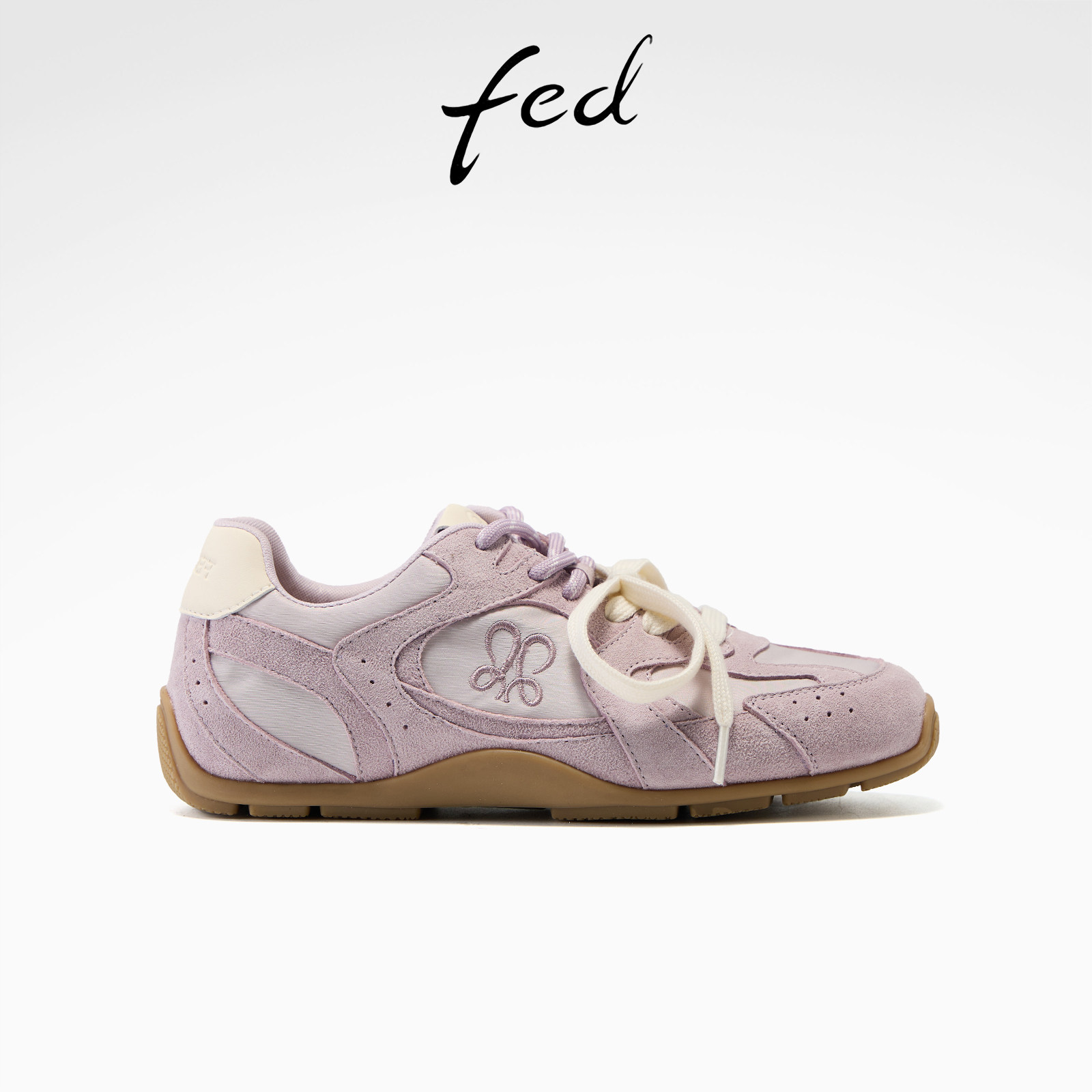 fed轻便阿甘鞋春季新款女鞋粉雾诗篇德训鞋运动休闲鞋女款YAB005主图